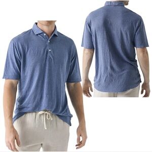 Peter Millar Men’s Blue Polo Short Sleeve Shirt Size XXL